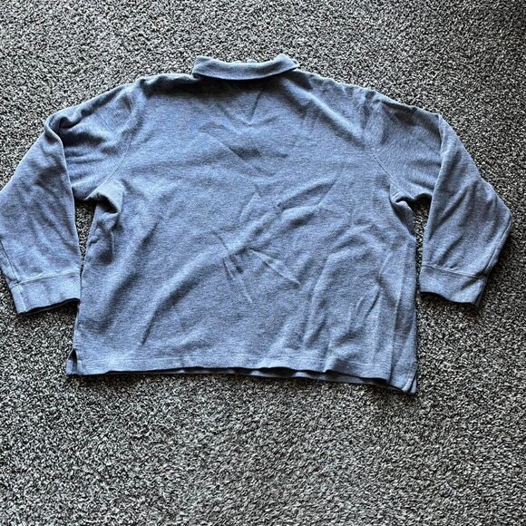 Gray Mens XXL Polo Ralph Lauren Quarter Zip Sweatshirt, Polo Pullover - Picture 5 of 7